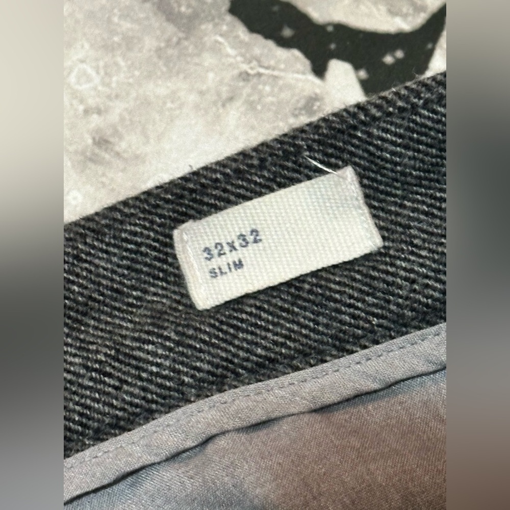 Gap Slim Fit Charcoal Gray Wool Trousers - Picture 8 of 10